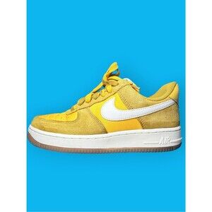 Nike Air Force 1 First Use University Gold Gum 6.5 Y2K Streetwear Sneakers